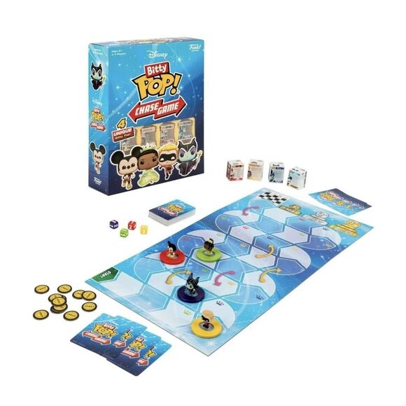 Disney Funko Pop Chase Game - Mickey, Maleficent, Dash, Tiana - Picture 2 of 3